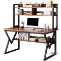Space-Saving Computer Table with Metal Frame – Ideal for Small Spaces and Home Offices. 