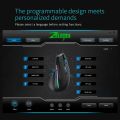 ZELOTES T-50 Wired Vertical RGB Gaming Mouse Optical Mouse 9Buttons 12800 DPI Adjustable for PC Computer Laptop Desktop Notebook.