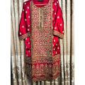 pakistani bin saeed kurti kurti bin saeed kurti Women collection One piece Avon Fabric.