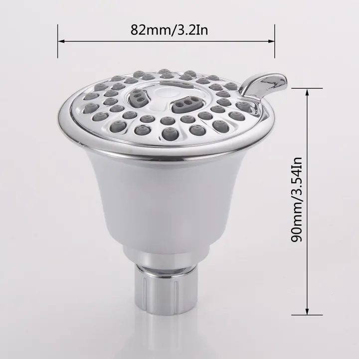 Shower%20Head%20High%20Pressure%203.24"%20Round%20Massaging%20Rain%203-Spray%20Overhead%20Showerhead%20With%20Adjustable%20Swivel%20Ball%20Joint%20Water-saving%20Self-Cleaning%20Jets%20For%20Low%20Water%20Flow%20&%20Pressure%20-%20Image%206