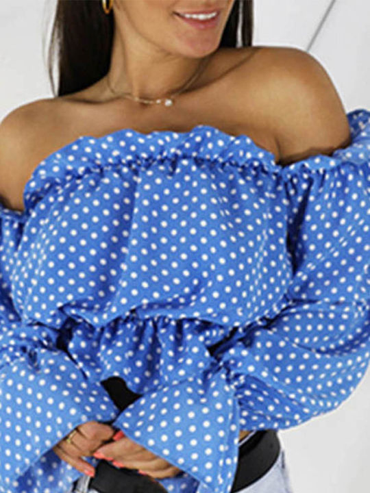 Candy%20Color%20Off%20Shoulder%20Crop%20Tops%20women%20Summer%20dot%20print%20lantern%20sleeve%20shirts%20Lady%20Slash%20neck%20beach%20blouse%20-%20Image%206