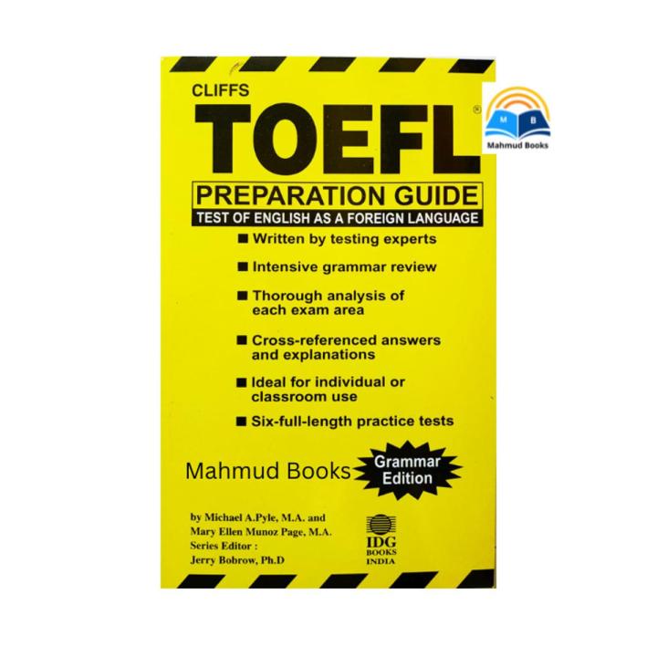 Cliffs TOEFL Preparation Guide - book