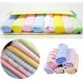 Soft Cotton Baby Handkerchief or Towel - 8pcs/Pack. 