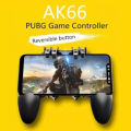 DAMILE AK66 PUBG Game Gamepad For Mobile Phone Shooter Trigger Fire Button Game Controller Joystick Metal Trigger. 