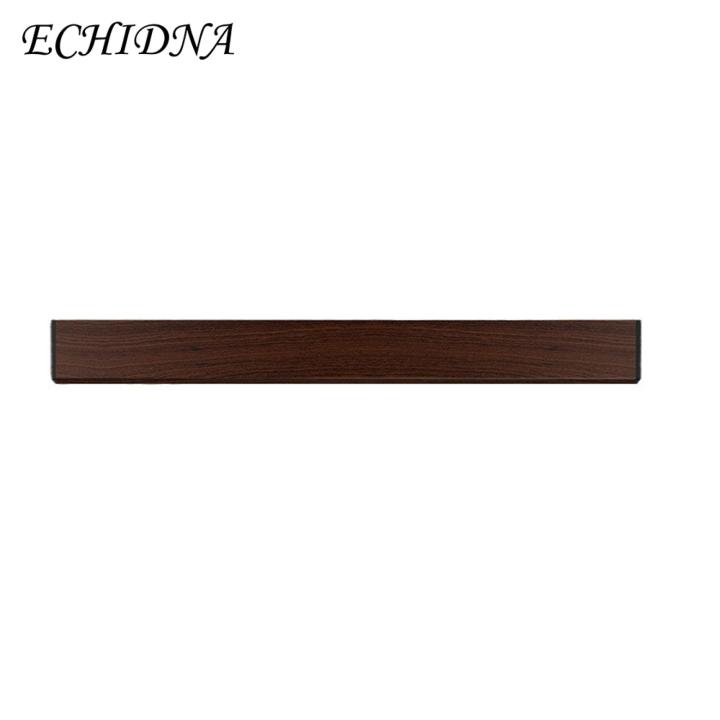 Key Storage Knife Rack 16 Magnetic Knife Holder Wall Mount Organizer for Kitchen Utensils Tools Keys Sturdy Wood Design with Powerful Magnet Strip No Drill Needed Magnetic Knife Holder for Wall