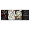 Blood and Ash Series (From Blood and Ash, A Kingdom of Flesh and Fire, The Crown of Gilded Bones, The War of Two Queens) by Jennifer L. Armentrout (Premium Print and Matte Cover). 