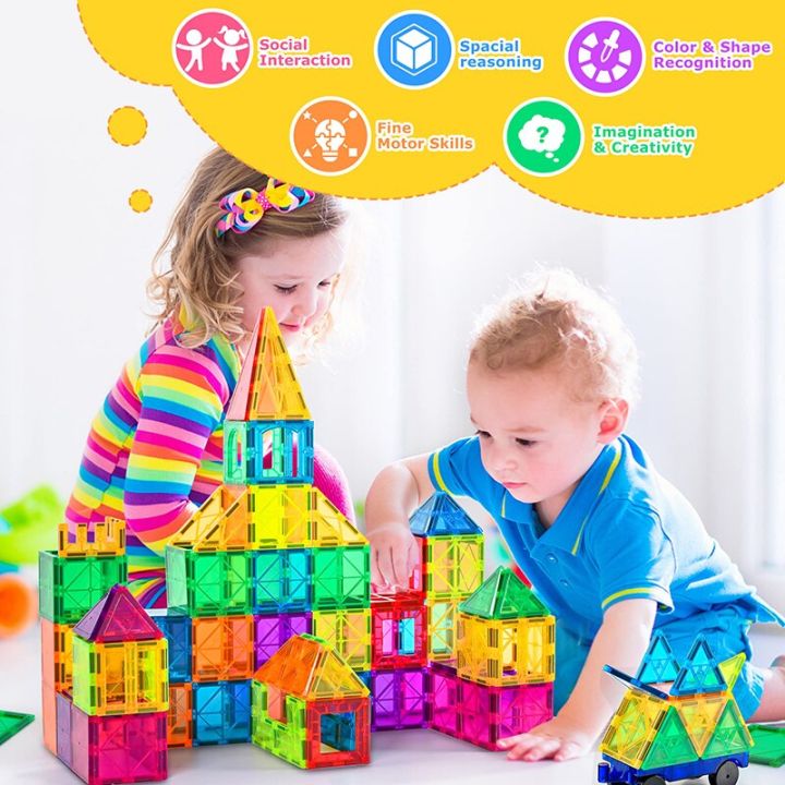 Magnetic%20Tiles%20Building%20Blocks%20Magnet%20Toys%20for%20Kids%20Educational%20Toys%203D%20Magnet%20Puzzles%20Stacking%20Blocks%20for%20Children%20Boys%20Gifts%20-%20Image%202