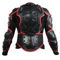 Motorcycle Full Body Armor Jacket Spine Chest Protector Gear Bike Cycling Vest Durable Easy To Use.