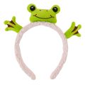 Kawaii Lalafanfan 30Cm Green Plush Animal Clothes Yellow Duck Cute Sweater Sweater Uniform Frog Headwear DIY Birthday Gift. 