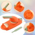 2-in-1 Dumpling Maker Pitha Maker, Manual Dough Presser Dumpling Wrapper Mold Dough Pressing Tool Kitchen Pastry Baking Tool accessories.