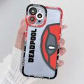 Cases Vigilante Hero Deadpool Transparent For iPhone 15 13 11 12 14 Pro Max XS 7 Plus XR Mini X 8 12mini 13mini. 