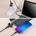 2 in 1 Type C USB Tester Color Screen LCD Digital Multimeter, USB C Voltage Current Voltmeter Ampere Voltmeter Detector. 