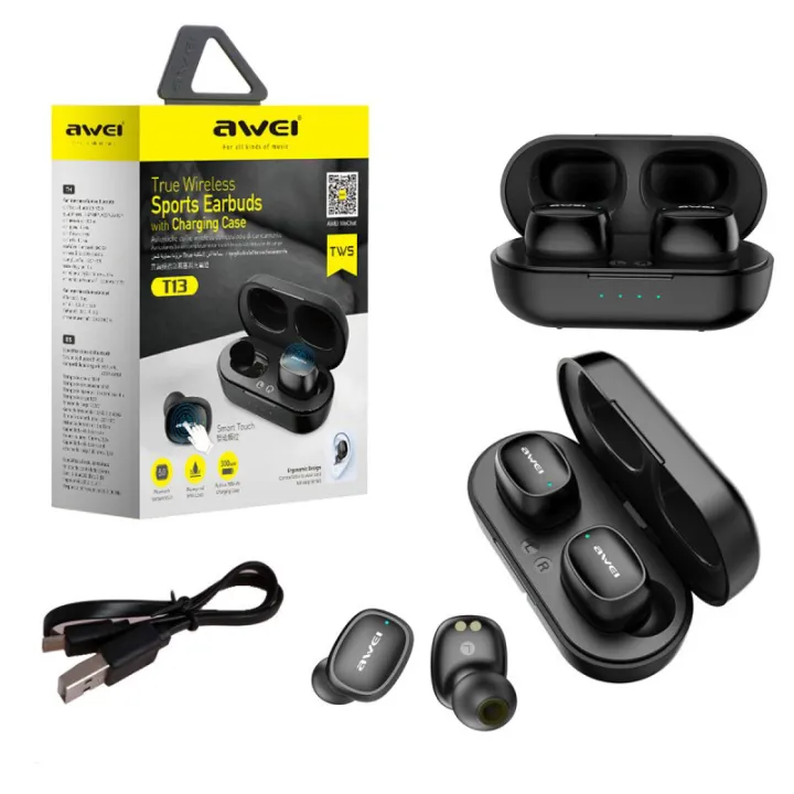 AWEI%20T13%20Bluetooth%20Earphones%20Wireless%20Waterproof%20Touch%20Earbuds%20-%20Image%202