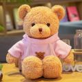 teddy bear doll dressing doll kids pillow rag doll wedding event birthday gift plush toys wholesale.