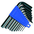 10 Pcs Metric Combination Hex Key Allen Wrench Set 1mm to 10mm Key Hand Tool. 