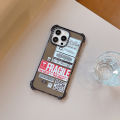 The four-corner anti-drop logistics label is suitable for Apple iPhone15ProMax phone case 14 tide brand 13/12/11 soft.