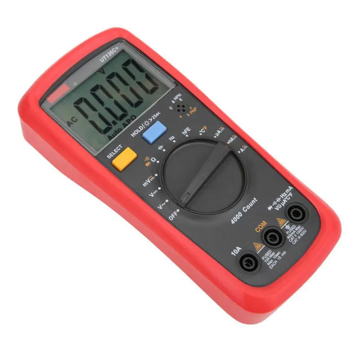 Digital Multimeter UNI-T UT136C+ Auto Range DC Voltage Current Temperature Tester
