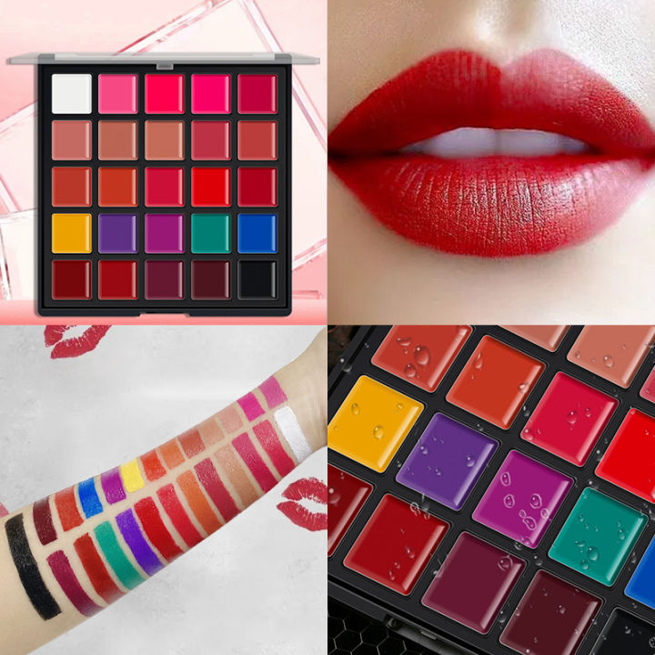Cross-border%20beauty%2025%20color%20lipstick%20palette%20matte%20lip%20gloss%20waterproof%20moisturizing%20makeup%20set%20stock%20wholesale%20-%20Image%204