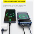 Baseus 10000Mah Portable 20W Magnetic Wireless Charger Power Bank. 