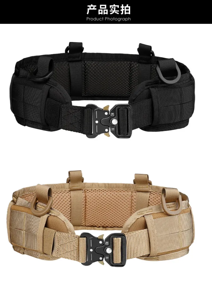 Military Gear Men's Tactical Belt Military Police Work Belts Army