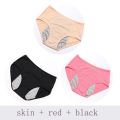 Plus Size Underwear L-8XL Menstrual Panties Physiological Pants Leak Proof Women Underwear Period Mesh Breathable Briefs. 