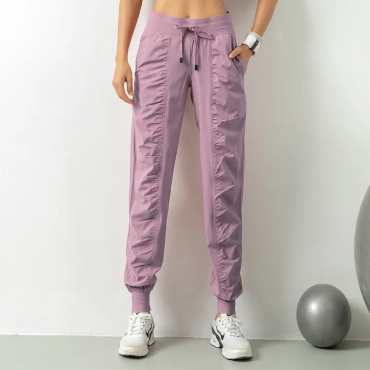 Wrinkle%20Slimming%20Fitness%20Pants%20Women's%20Loose%20Leggings%20Running%20Pants%20Casual%20Quick-drying%20Pants%20Harlan%20Pants%20Thin%20Pants%20Women%20-%20Image%207