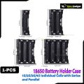 18650 Battery Holder for Individual Cells | Series and Parallel Open Line | PCB Mountable | 1x/2x/3x/4x Slots goo gadget. 