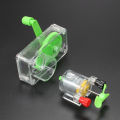 （New）DIY Hand Crank DC Generator Model Fan Kit cience Experiment Education Kid Toy. 