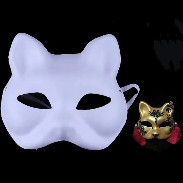 1%20Pcs%20Anime%20Halloween%20Foxes%20Mask%20Japanese%20Cosplay%20Rave%20Hand-Painted%20Anime%20Demon%20Slayer%20Half%20Face%20Cat%20Masks%20Festival%20Party%20Props%20-%20Image%207