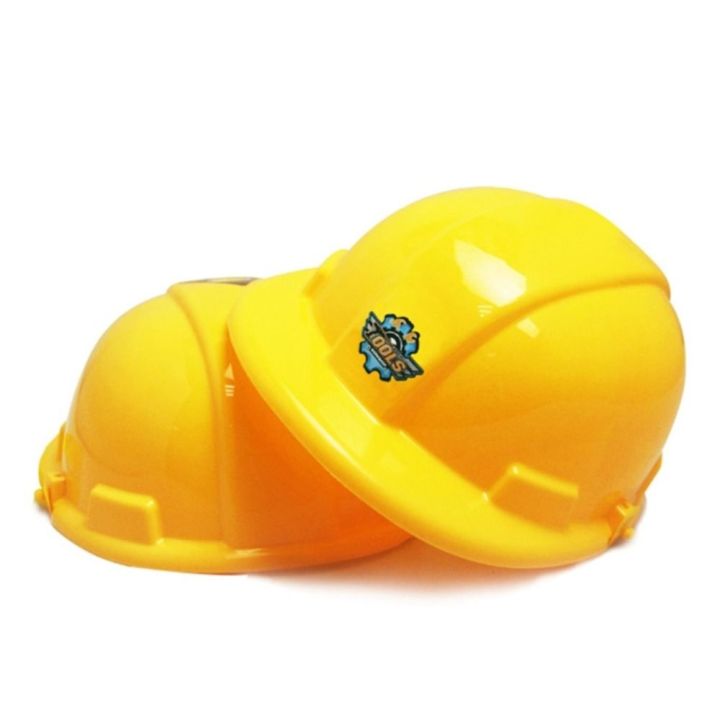 Casque De Sécurité Jouet Gowi - Jaune - Jeu De Rôle Enfant Chantier