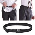 【Discount】 Fashion Non-slip Waistband Nylon Elastic Anti Wrinkle Business Shirt Stay Belt.
