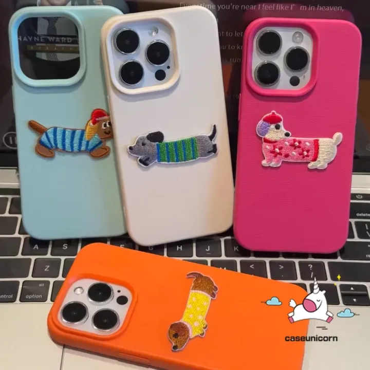 Cute%20Puppy%20Cartoon%20Dachshund%20Dog%20DIY%203D%20Sticker%20Couples%20Case%20Compatible%20for%20IPhone%2015%2011%2016%2014%2013%2012%20Pro%20Max%20XR%20X%2014%2016%2015%20Plus%20XS%20Max%20Luxury%20Case%20-%20Image%206
