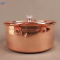 Korean Ramen Pot Copper Korean Instant Noodle Pot for Soup Picnic Eggs. 