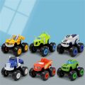 6 Pieces Kids Car Toys, Cartoon Monster Truck Vehicle Toys Educational Toys for Boys Girls. 