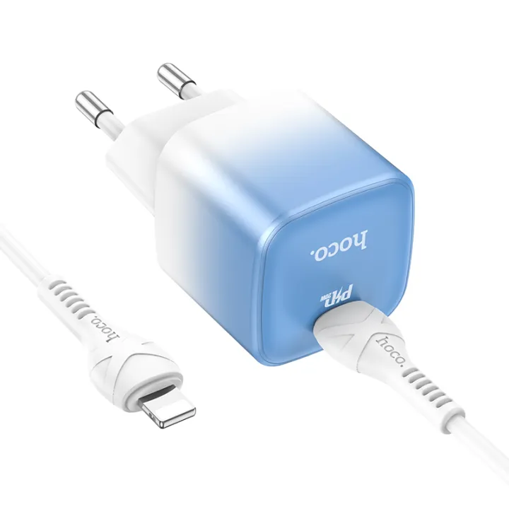 Hoco%20C101A%20PD%2020W%20Fast%20Mini%20Travel%20Charger%20Adapter%20with%20Type%20C%20to%20Lightning%20Cable%20-%20Image%202