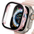 For Apple Watch Ultra 49mm Case Screen Protector Protective Cover for iWatch Ultra 8 49mm PC Screen Protector Bumper Tempered Glass+Cover for Apple Watch Case Ultra 49mm.