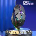 3200DPI Ergonomic Wired Gaming Mouse USB Computer Mouse Gaming RGB Mause Gamer Mouse 6 Button LED Silent Mice for PC Laptop. 