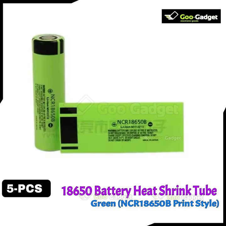 NCR18650B%2018650%20Battery%20Heat%20Shrink%20Tube%20%7C%20Green%20PVC%20Cover%20Wrap%20%7C%20DIY%20Cell%20Insulation%20Sleeve%20-%20Image%203