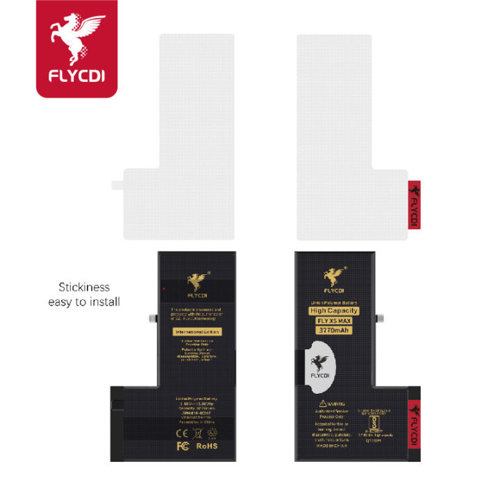 FLYCDI%203770mAh%20Phone%20Batteries%20for%20iPhone%20XS%20MAX%E2%80%94%20High%20Quality%20High%20Capacity%20Replacement%20mobile%20Battery%20-%20Image%204