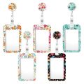 Plastic Card Sleeve Easy-Pull 11*7cm Id Holder Badge Holder for Office Use Event Staff School Id Travel Professional. 
