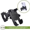 C1 Motorcycle & Bicycle Mobile Phone Holder 360 Degree Rotating Aluminum Alloy Adjustable Mobile Holder Phone Mount - bike holder.