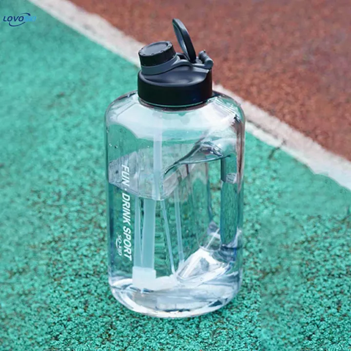 Portable%20Water%20Bottle%20Marker%20Wide%20Mouth%20Drinking%20for%20sports%20Running%202000ml%20Grey%20-%20Image%205