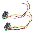 0.28" LED DC 0-100V Red Voltmeter Digital Display Voltage VOLT METER 12V 24V.