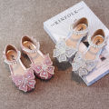 Baby Girls Sandals Kids Girl Diamond Butterfly Princess Shoes Summer Pearl Casual Sandal Shoes. 