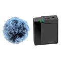 ioio Lavalier Microphone Furry Windscreen Muff Microphone Wind Cover Fuzzy Microphone Cover for MIC Microphone Accessory. 