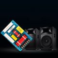 2 Pcs 130W 200W Speaker Crossover 2 Way High-Low 8 Ohm Frequency Divider for 6 Inch Speaker & for 10 Inch Speaker. 