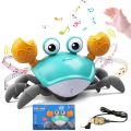 Dancing Crab Run Away Toy for Babies Crawling Interactive Escape Crabs Fujão Toys Baby Birthday Gift VIP Dropshipping with Box. 