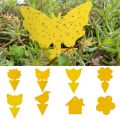 Sticky Traps Fruit Fly And Gnat Trap Yellow Sticky Bug Traps Insect Catcher Protect The Plant. 