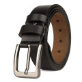 Men Genuine Leather Belt – Formal & Casual Wear | Strong Metal Buckle | Premium Quality. 