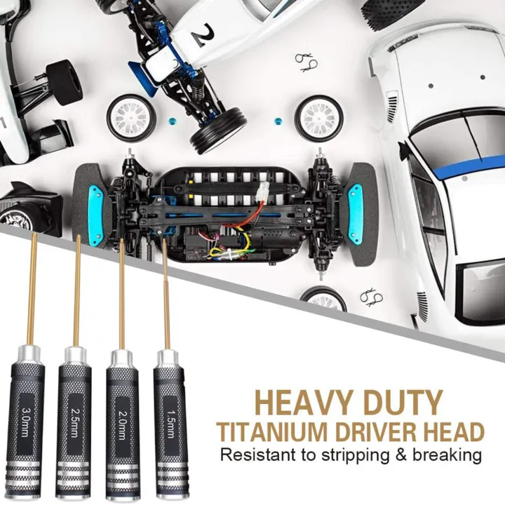ZOROOM%204%20Pcs%201.5%20/%202.0%20/%202.5%20/%203.0%20mm%20Hex%20Screwdriver%20Set%20Titanium%20Hex%20Wrench%20Tool%20Set%20for%20Multi-Axis%20FPV%20RC%20Tool%20-%20Image%204